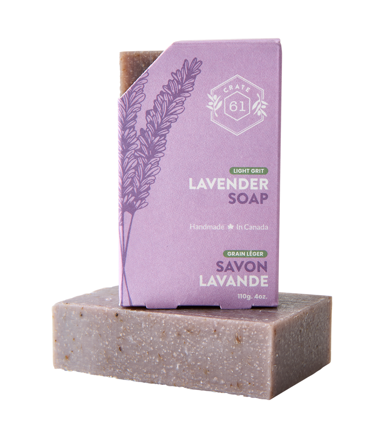 サキナ lavender Lavender Bar Soap - Crate 61 Organics